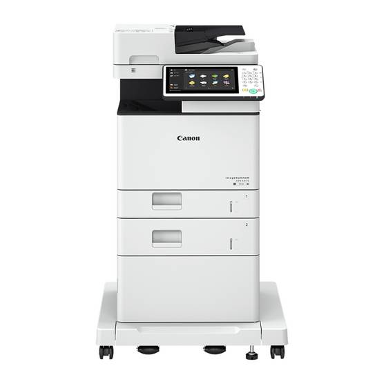 Canon iR ADV 525 / 615 / 715 II Serie Canon iR ADV 525 / 615 / 715 II Serie